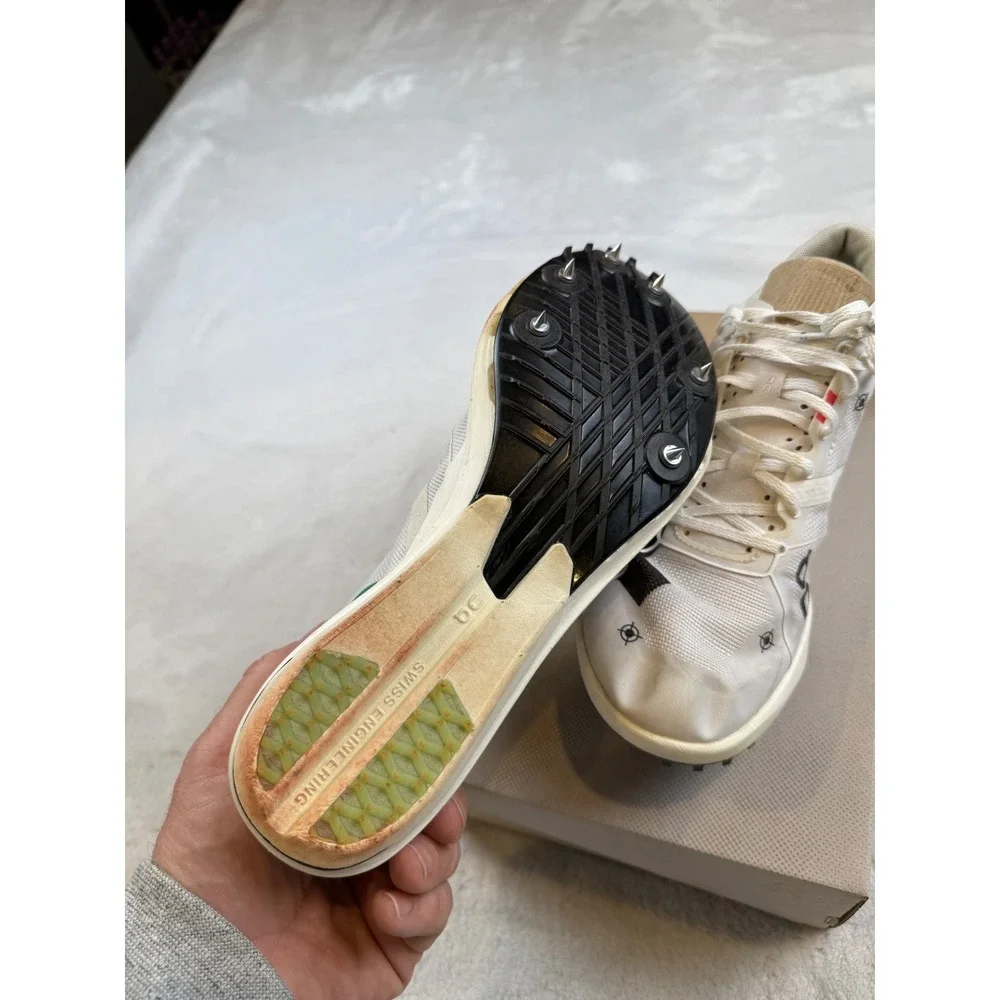 On‎ Cloudspike 10000m Running Track Spikes White Womens 9.5
